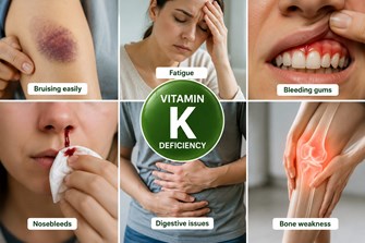 علائم کمبود ویتامین K چیست ؟